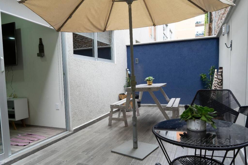 Casa A Una Calle Del Kiosko Morisco. 墨西哥城 外观 照片