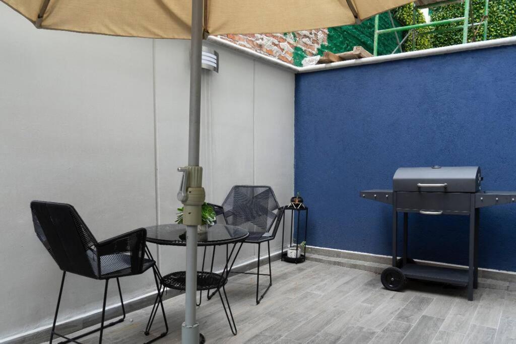 Casa A Una Calle Del Kiosko Morisco. 墨西哥城 外观 照片